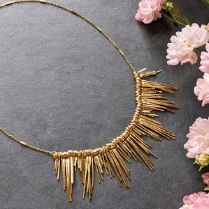 🦋LAST🦋 NWT Joya 18k Gold-Plated Soleil Statement Necklace